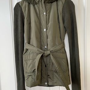 Grace and Lace puffer with hood